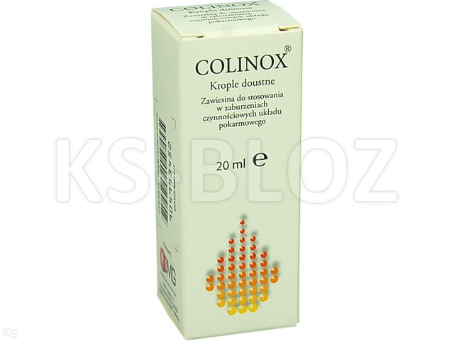 Colinox interakcje ulotka krople doustne - 20 ml