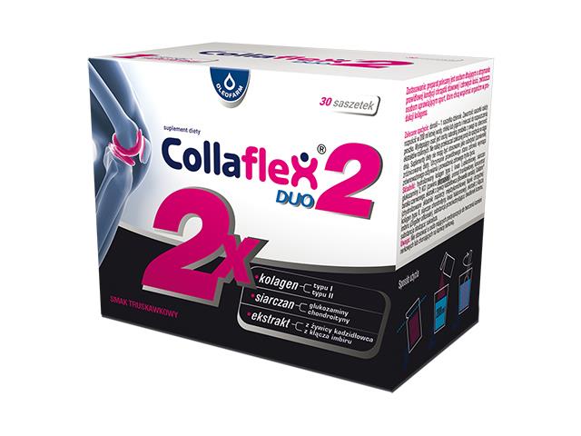 Collaflex Duo interakcje ulotka saszetka  30 sasz.