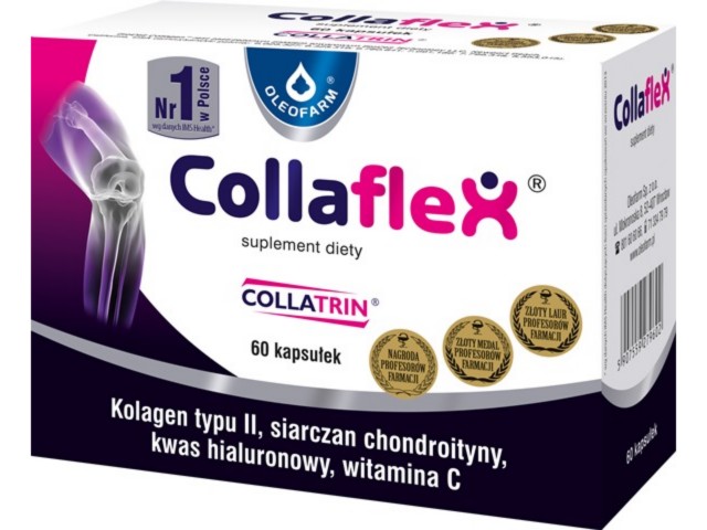 Collaflex interakcje ulotka kapsułki  60 kaps.