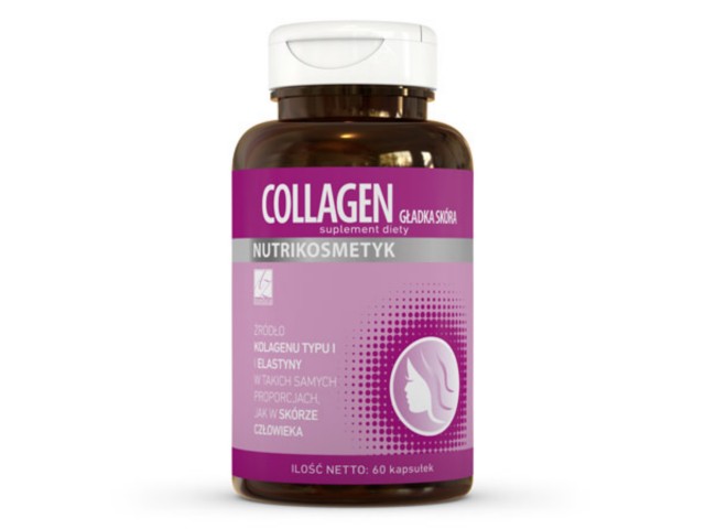 Collagen Gładka Skóra interakcje ulotka kapsułki - 60 kaps.