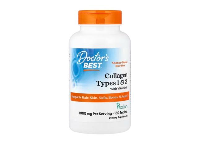 Collagen Types 1 And 3 With Peptan And Vitamin C 3000 mg interakcje ulotka tabletki  180 tabl.