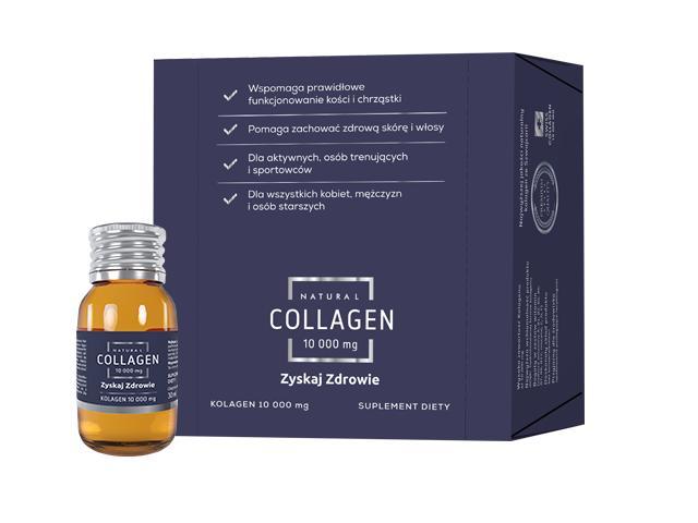 Collagen Zyskaj Zdrowie interakcje ulotka płyn doustny  16 szt. po 30 ml