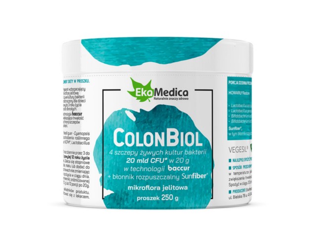 Colonbiol interakcje ulotka proszek - 250 g