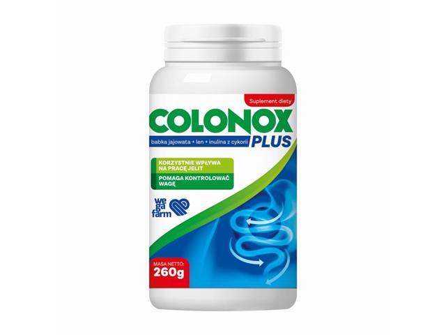 Colonox Plus interakcje ulotka proszek  260 g