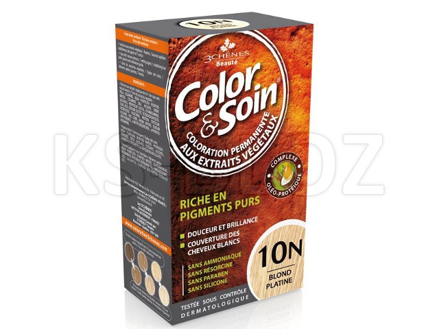 Color & Soin Farba do włosów 10N interakcje ulotka   135 ml