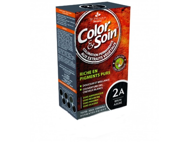 Color & Soin Farba do włosów 2A interakcje ulotka   135 ml