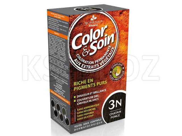 Color & Soin Farba do włosów 3N interakcje ulotka farba do włosów - 135 ml