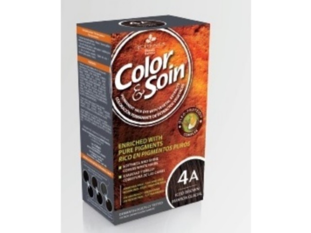 Color & Soin Farba do włosów 4A interakcje ulotka farba do włosów - 135 ml