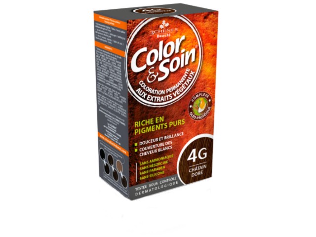 Color & Soin Farba do włosów 4G interakcje ulotka   135 ml