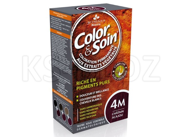 Color & Soin Farba do włosów 4M interakcje ulotka   135 ml