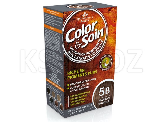 Color & Soin Farba do włosów 5B interakcje ulotka farba do włosów  135 ml