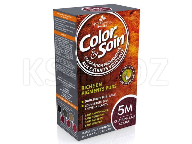 Color & Soin Farba do włosów 5M interakcje ulotka   135 ml