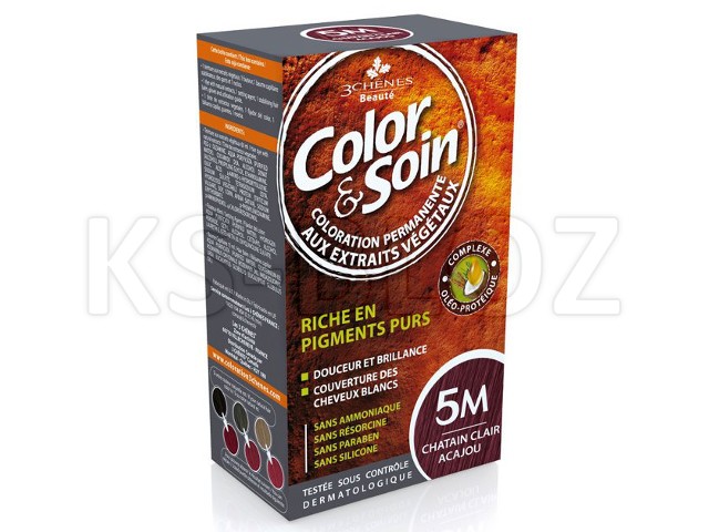 Color & Soin Farba do włosów 5M interakcje ulotka farba do włosów  135 ml