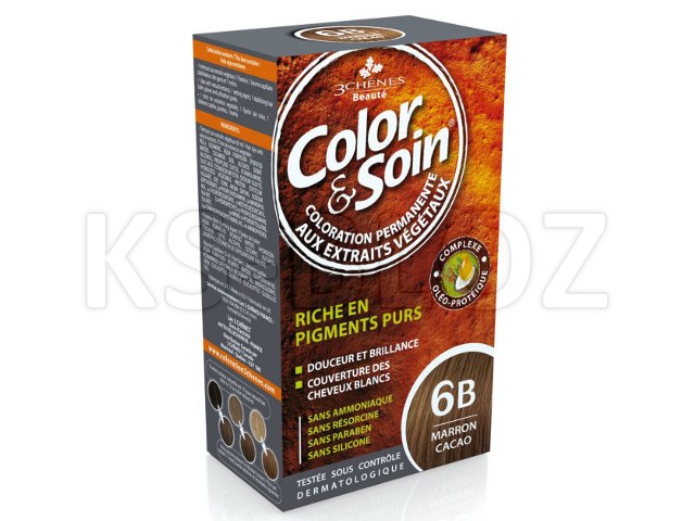 Color & Soin Farba do włosów 6B interakcje ulotka farba do włosów  135 ml