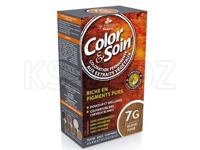 Color & Soin Farba do włosów 7G interakcje ulotka   135 ml