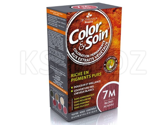 Color & Soin Farba do włosów 7M interakcje ulotka farba do włosów  135 ml