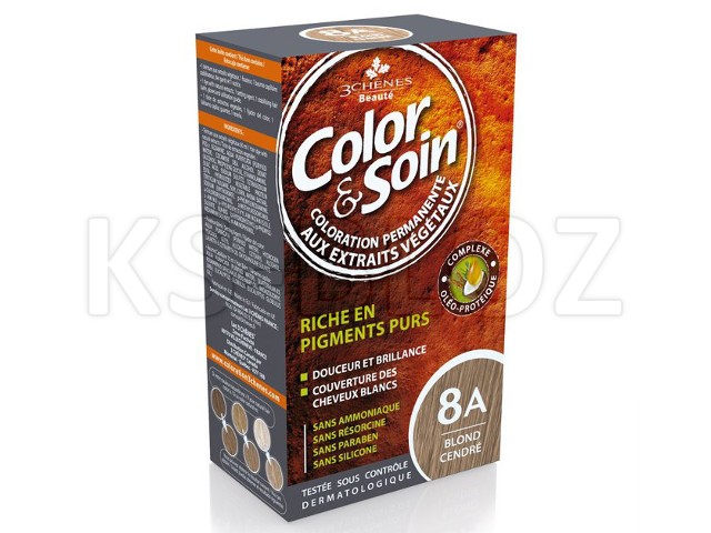 Color & Soin Farba do włosów 8A interakcje ulotka farba do włosów  135 ml