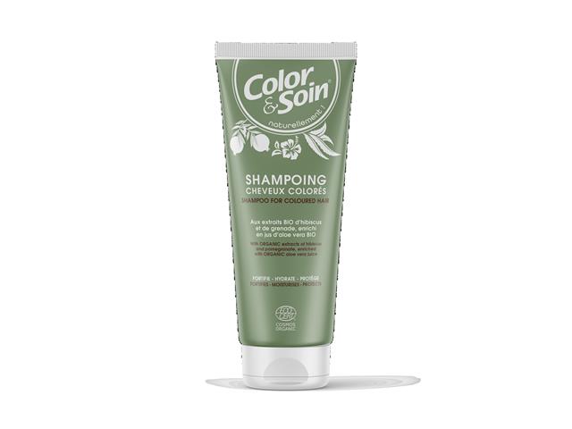 COLOR & SOIN Szampon do włosów farbowanych interakcje ulotka   250 ml