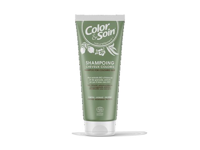 COLOR & SOIN Szampon do włosów farbowanych interakcje ulotka szampon - 250 ml