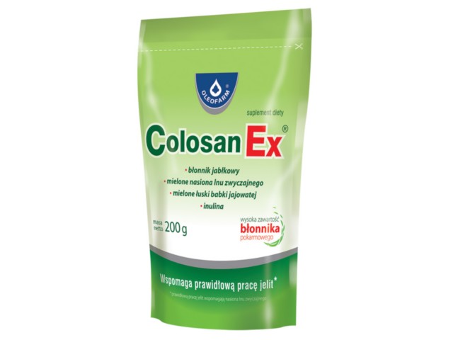 Colosan Ex interakcje ulotka proszek  200 g