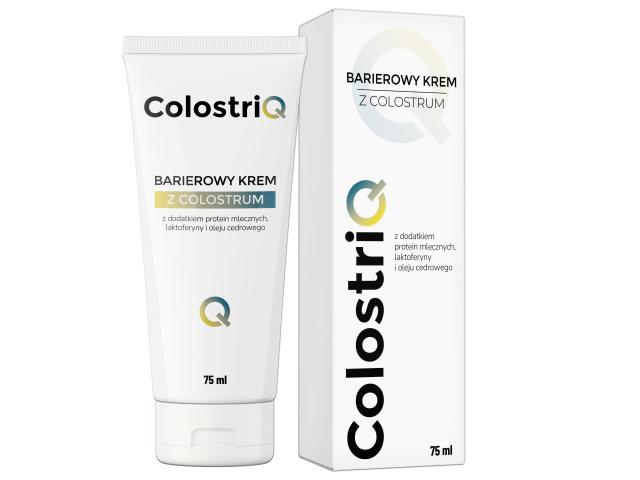 ColostriQ Krem barierowy z colostrum interakcje ulotka krem - 75 ml