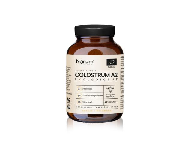 Colostrum A2 ekologiczne interakcje ulotka kapsułki - 60 kaps.