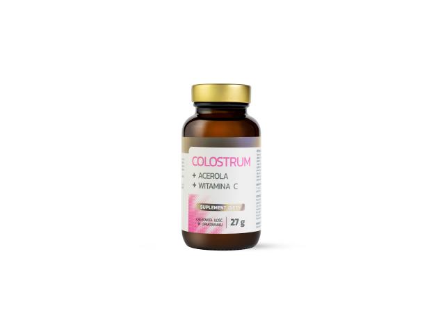 Colostrum + Acerola + Witamina C interakcje ulotka tabletki - 60 tabl.