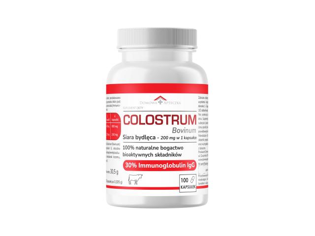 Colostrum Bovinum interakcje ulotka kapsułki  100 kaps.