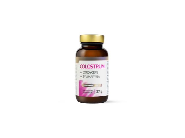 Colostrum + Cordyceps + Sylimaryna interakcje ulotka tabletki - 60 tabl.