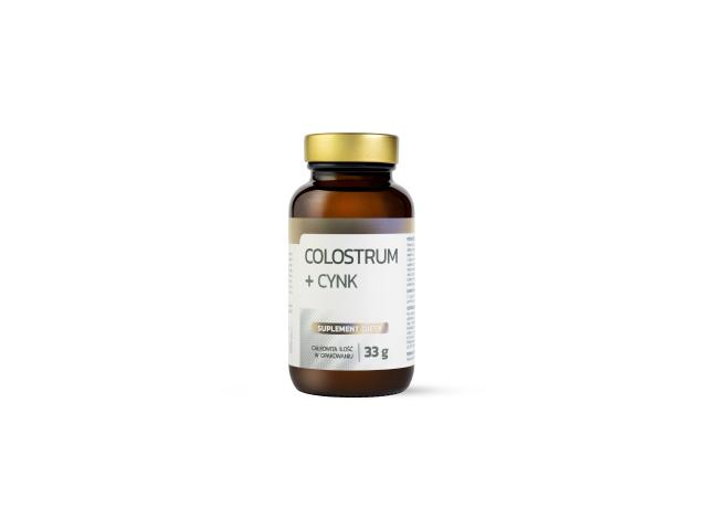 Colostrum + Cynk interakcje ulotka tabletki - 60 tabl.
