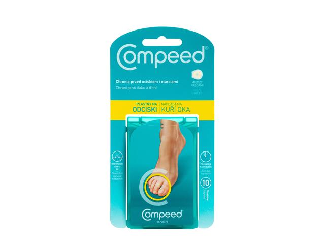 Compeed Plastry na odciski między placami interakcje ulotka   10 szt.