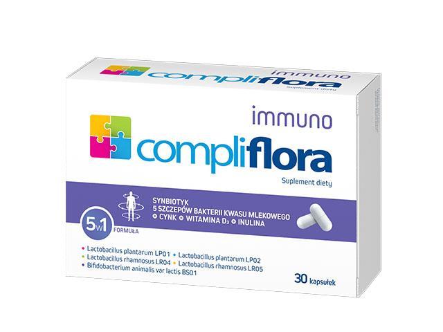 Compliflora Immuno interakcje ulotka kapsułki  30 kaps.