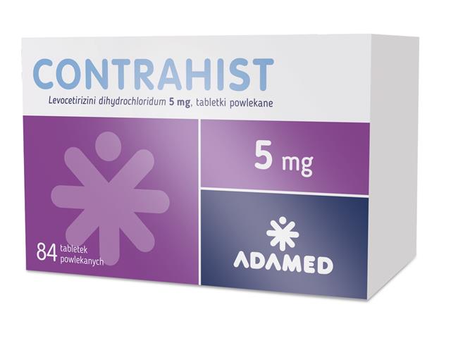 Contrahist interakcje ulotka tabletki powlekane 5 mg 