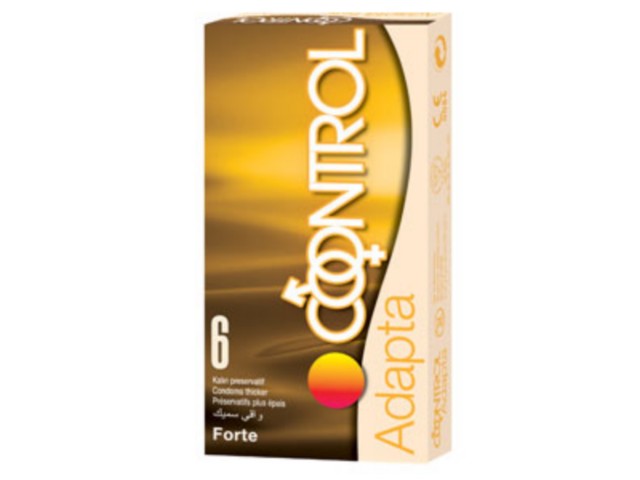 Control Forte Prezerwatywy pogrubione interakcje ulotka prezerwatywa - 6 szt.