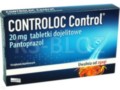 Controloc Control interakcje ulotka tabletki dojelitowe 20 mg 14 tabl. | blist.Alu/Alu