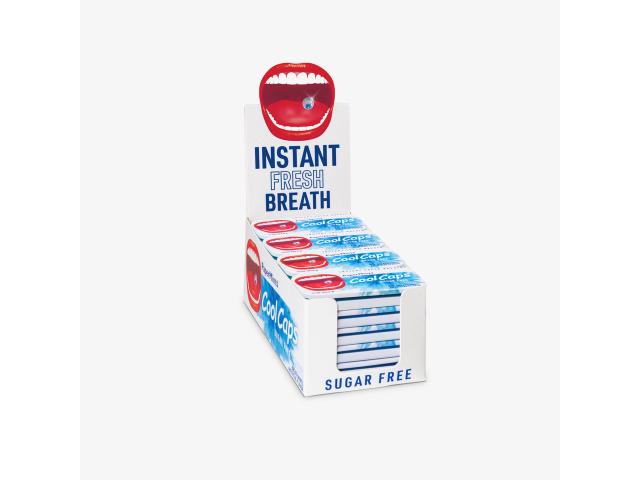 Cool Caps mięta, tins dispay interakcje ulotka kapsułki - 24 op. po 40 kaps.