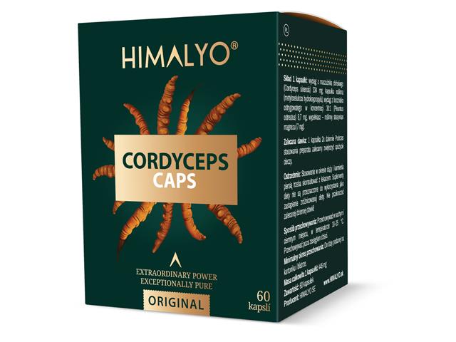 Cordyceps interakcje ulotka kapsułki - 60 kaps.