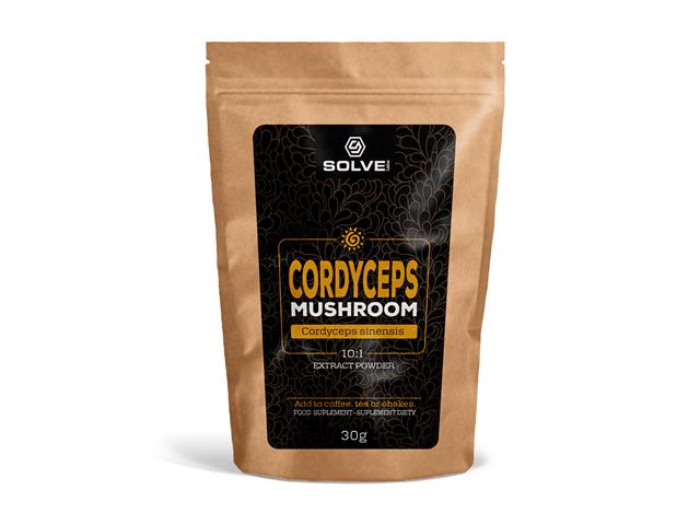 Cordyceps Mushroom interakcje ulotka proszek do rozpuszczenia  30 g