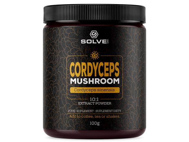 Cordyceps Mushroom interakcje ulotka proszek do rozpuszczenia  100 g