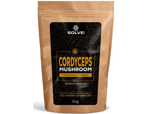 Cordyceps Mushroom interakcje ulotka proszek do rozpuszczenia  50 g