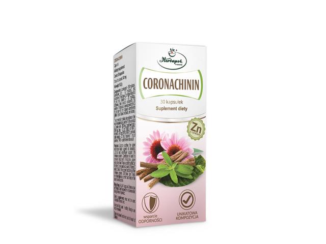Coronachinin interakcje ulotka kapsułki - 30 kaps.