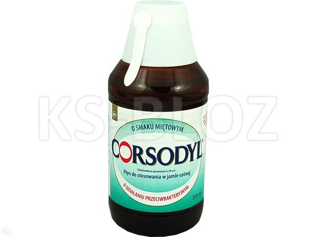 Corsodyl interakcje ulotka płyn do stosowania w jamie ustnej 0,2 % 