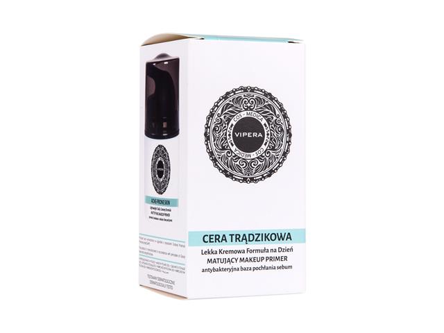 COS-MEDICA Matujący Make-Up PRIMER Cera Trądzikowa interakcje ulotka baza - 30 ml (but.z dozown.)