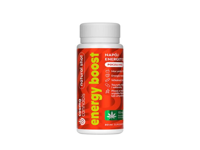 Cosma Cannabis Energy Boost interakcje ulotka płyn - 80 ml