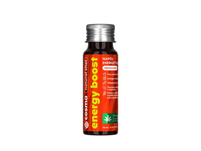 Cosma Energy Boost Natural Shot interakcje ulotka płyn - 50 ml
