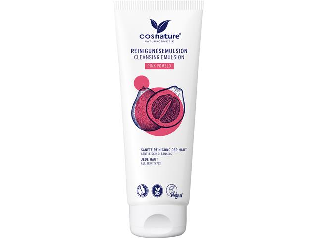 COSNATURE BIO Naturalna Emulsja oczyszczająca do twarzy z różowym pomelo interakcje ulotka emulsja na skórę - 125 ml (tub.)