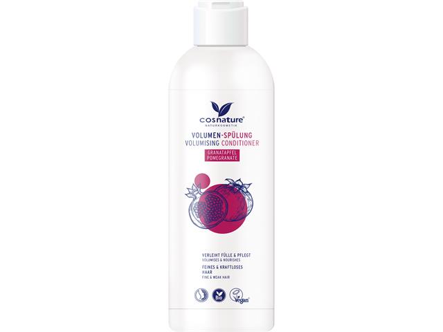 COSNATURE BIO Naturalna Odżywka zwiększająca objętość włosów z owocem granatu interakcje ulotka odżywka - 250 ml (but.)