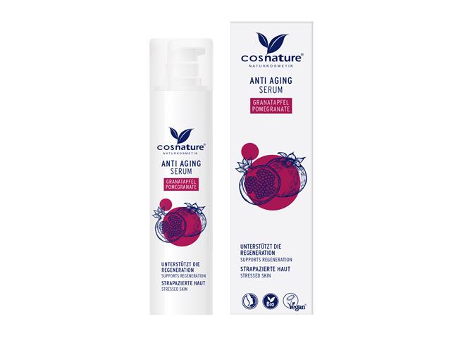 COSNATURE BIO Naturalne regenerujące Serum z owocem granatu Anti Aging interakcje ulotka serum - 30 ml (but.z pomp.)