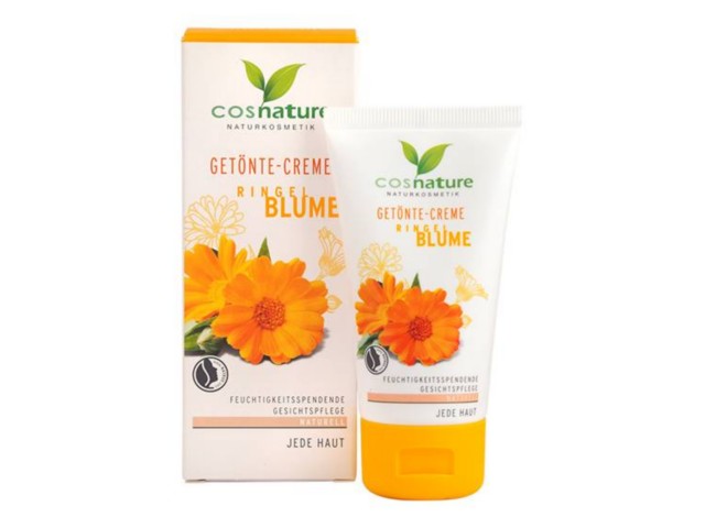 Cosnature Krem lekko koloryzujący naturalny nawilżający z nagietkiem interakcje ulotka krem - 50 ml
