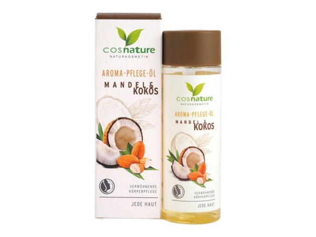 COSNATURE Naturalny aromatyczny migdałowo-kokosowy Olejek do pielęgnacji ciała interakcje ulotka   100 ml